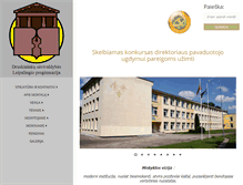 Tablet Screenshot of leipalingis.lt